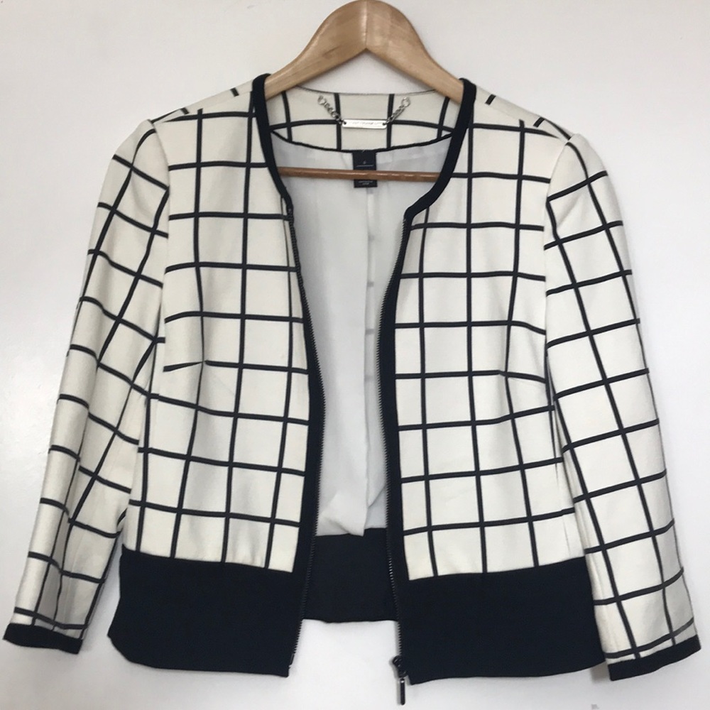 White House Black Market Zipper Jacket